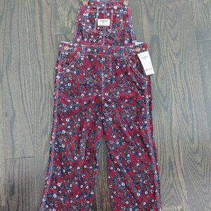 Brand new OshKosh B'gosh Floral Overalls - Size 3T